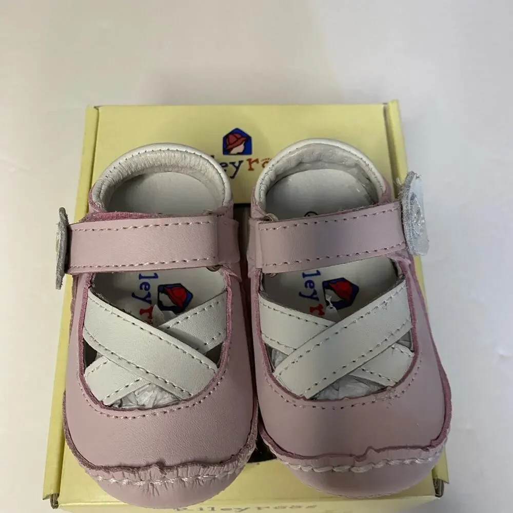 NIB Riley Roos Carley in blush 3-6 months
